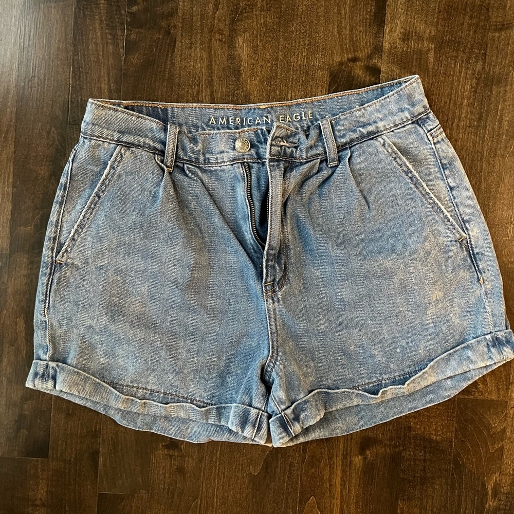American Eagle Outfitters Denim Mom Shorts